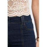 Morgan - Bootcut Jeans - Donkerblauw - Denim