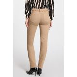 Morgan - Slim Regular Waist Broek - Camel