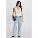 MORGAN Tanktops, Off White M, XS