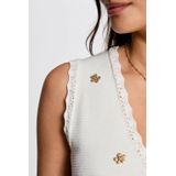 MORGAN Tanktops, Off White M, XS