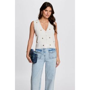 MORGAN Tanktops, Off White M, XS