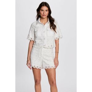 Morgan - Kanten Blouse - Wit