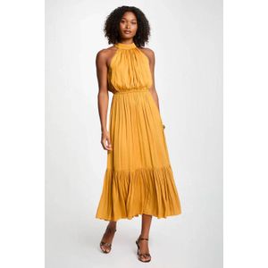 MORGAN Jurk, Saffraan M, 34