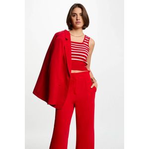 Morgan - Mouwloze Top - Rood