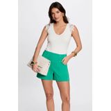 Morgan - Mouwloze Top - Ecru