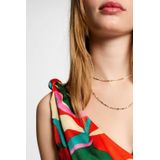 Morgan - Zomerjurk - Rood - A-lijn