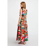 Morgan - Zomerjurk - Rood - A-lijn