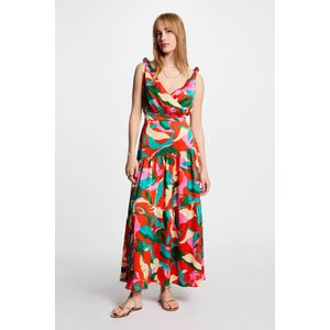 Morgan - Zomerjurk - Rood - A-lijn