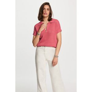 Morgan - Pullovers - Oudroze - Open Breisel