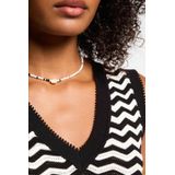 Morgan - Mouwloze Top - Zwart