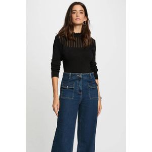Morgan - Gebreide Trui - Zwart