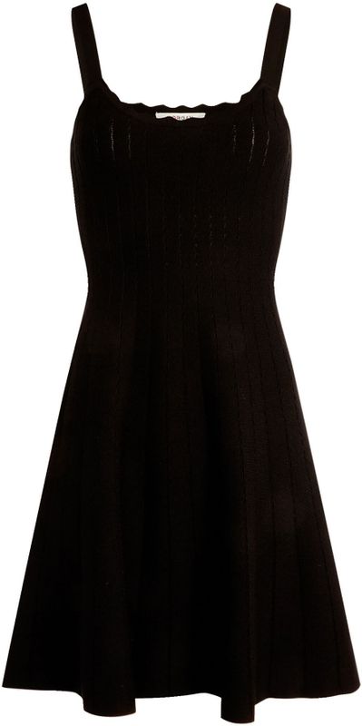 Morgan - Jurk - Zwart - Mouwloos - Korte Viscose Jurk