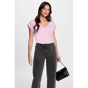 Morgan - Top - Lichtroze - Blousetops