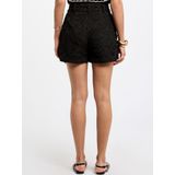 Morgan - Bandplooibroek - Zwart - Regular Fit - High Waist