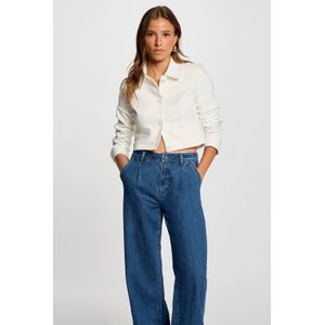 Morgan - Bodywarmer - Ecru - Damesmodel - Mouwloos - Knoopsluiting