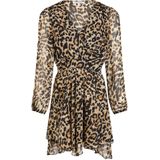 MORGAN - Korte Jurk - Luipaardprint - Polyester