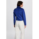 Morgan - Suede Bikerjack - Met Lange Mouwen - Reverskraag - Voorjaar