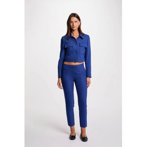 Morgan skinny regular waist broek blauw