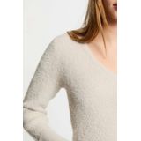 MORGAN - Trui - Grijs - V-hals - Fijn Tricot