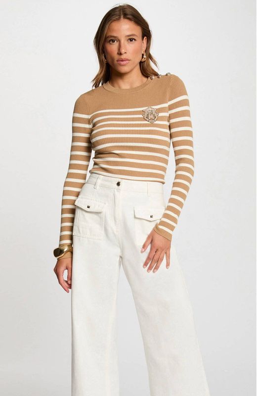 MORGAN trui, Camel M, XS