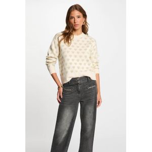 MORGAN trui, Ivoor/Goud, XS