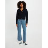 MORGAN - Vest - Blauw - Lange Mouwen - Polyester