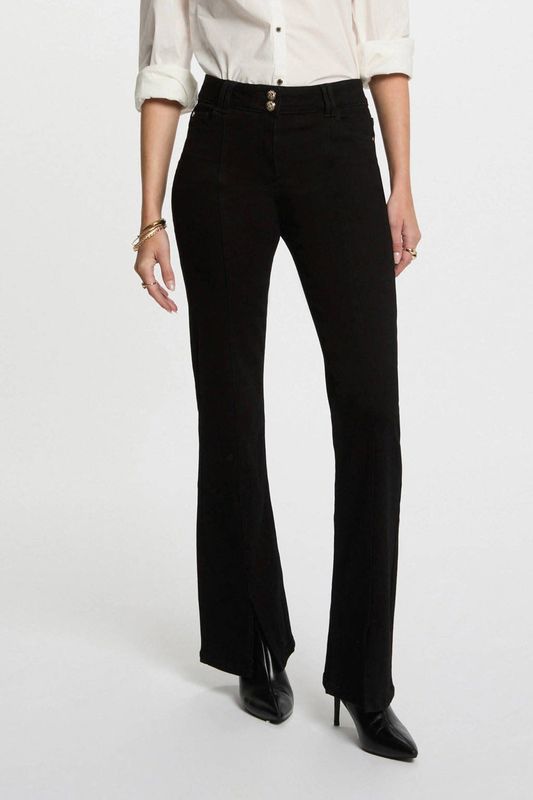 Morgan - Bootcut Jeans - Zwart