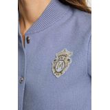 Morgan - Gebreid Vest - Blauw