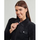 Morgan - Gebreid Vest - Zwart