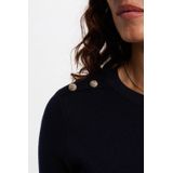 Morgan - Korte Jurk - Donkerblauw - Wol