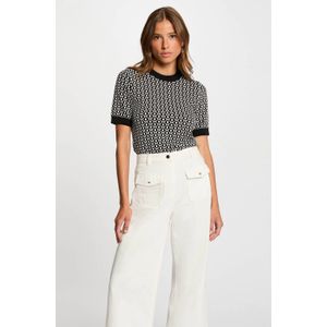 Morgan - Top - Zwart - Fijn Gebreid