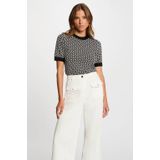 Morgan - Top - Zwart - Fijn Gebreid