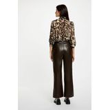 Morgan - Blouse - Beige - Lange Mouwen - Knoopsluiting