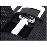 CURVER Katzentoilette - schwarz 40 x 38,5 x 51,5 cm