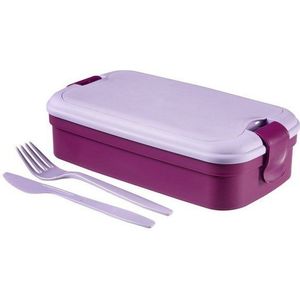 Curver Lunch&Go Lunchbox - met Bestek - Paars