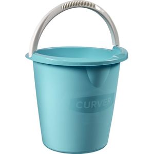 Curver Emmer met Schenktuit - 10 Liter - Molokai blauw