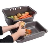 Curver Aardappelschilbak 3 liter .5x40.1 Zilver