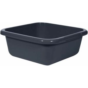 Curver Afwasbak - Vierkant - 10 Liter - Antraciet