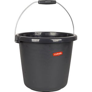 Curver emmer - 10 liter - Antraciet