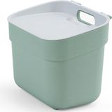 Curver - Ready to Collect - Afvalbak - GFT - 5L - Groen/Lichtgrijs - Kunststof