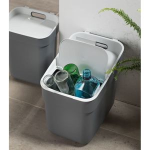 Curver - Ready to Collect - Prullenbak - Donkergrijs/Lichtgrijs - 20 Liter