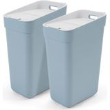 Curver Ready to Collect Prullenbak 30 liter Blauw/Lichtgrijs