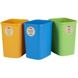 Set van 3x9L Curver ECO-Friendly scheidingsbakken