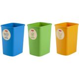 Set van 3x9L Curver ECO-Friendly scheidingsbakken