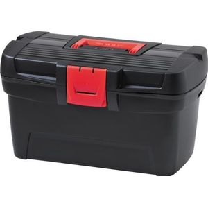 Curver Herobox gereedschapskist - 16"" - Kunststof - Zwart/rood