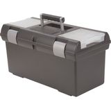 Curver - Premium Gereedschapskoffer - Zwart - Kunststof - Belastbaar tot 15 kg