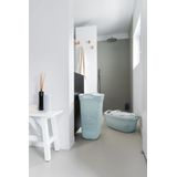 Curver Knit Wasmand met deksel 57L Misty Blue