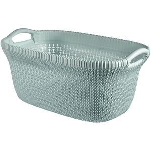 Curver Knit Wasmand 40L Misty Blue