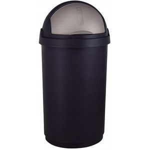Curver Roll Prullenbak - 50 liter - Zwart