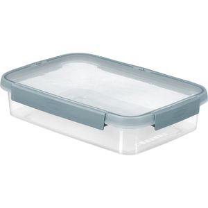 Curver Smart Fresh Eco Vershouddoos 2L Smokey Grey/Transparant transparant Kunststof Curver Vershouddoos (29.0000cm x 7.0000cm)